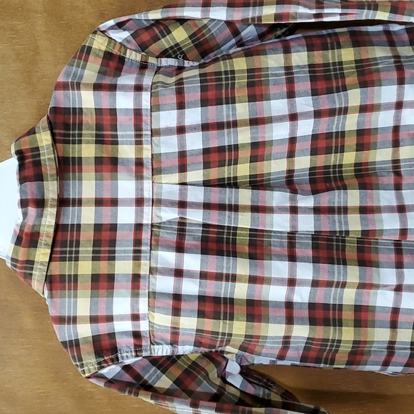 Janie and Jack plaid button down top - Picture 7 of 10